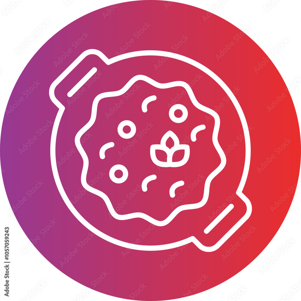 Paella Icon Style Paella Icon Style