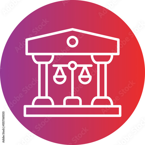 Law Firm Icon Style