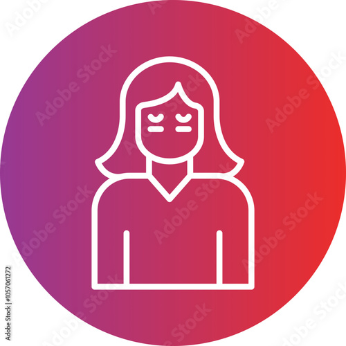 Dark Circles Icon Style