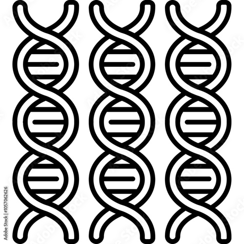 DNA Helix Icon