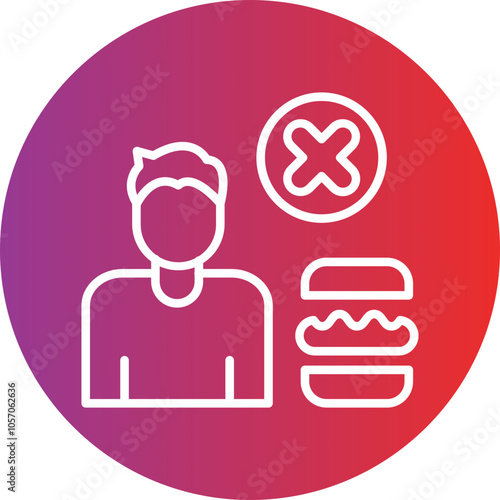 Eating Disorder Icon Style