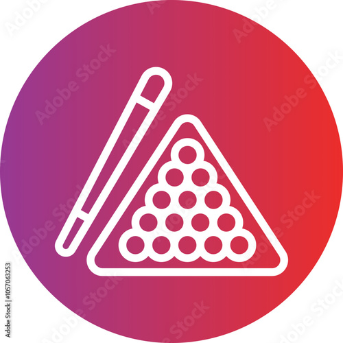 Billiards Icon Style