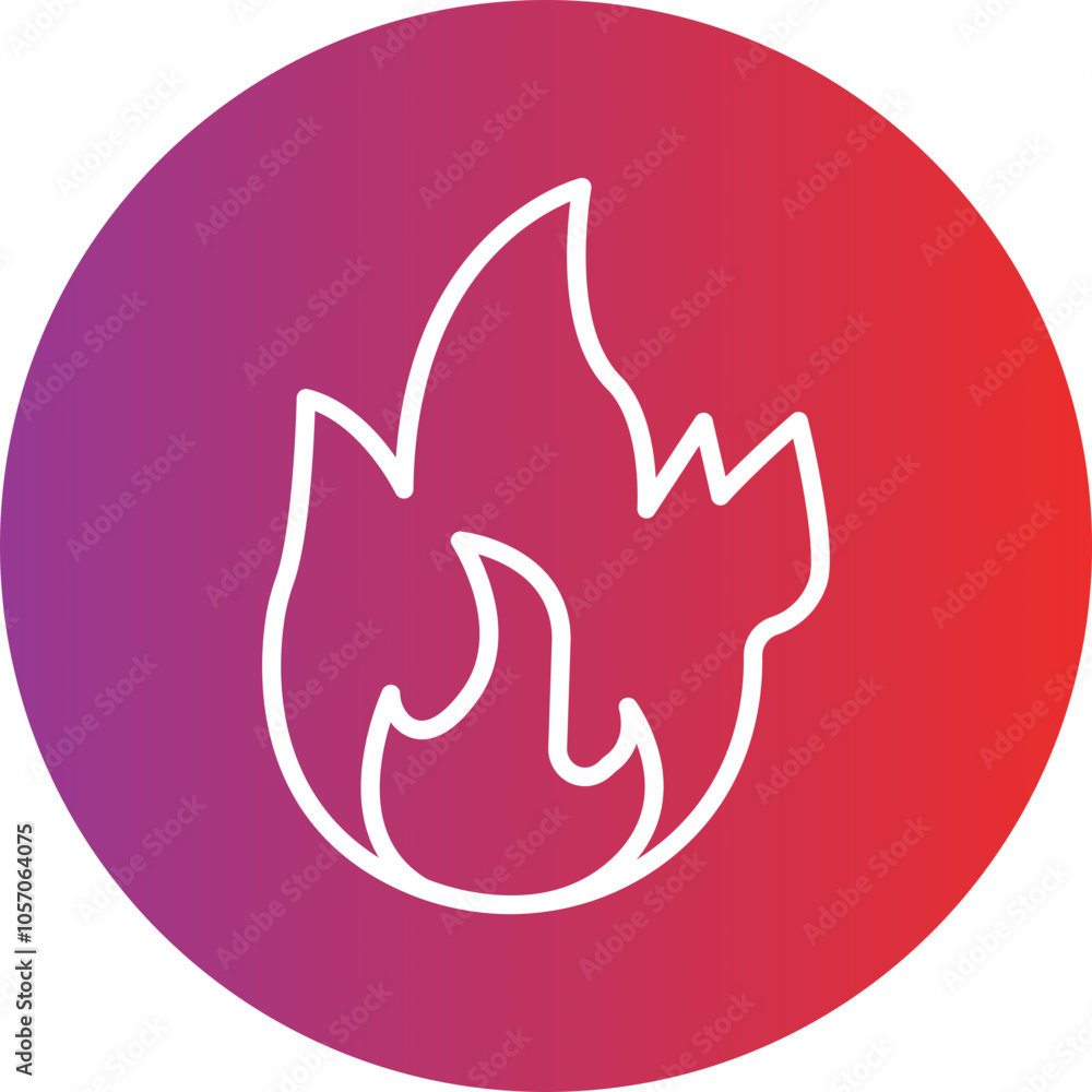 Fire Icon Style Fire Icon Style