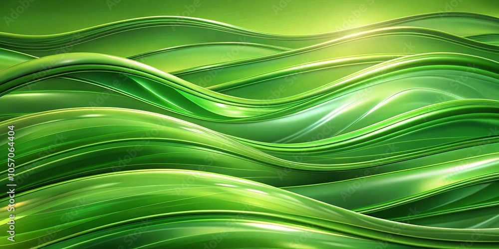 Abstract Flowing Green Ripples An Artistic Depiction of Fluid Dynamics and the Serenity of Nature Abstract Flowing Green Ripples An Artistic Depiction of Fluid Dynamics and the Serenity of Nature