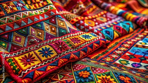 Ethnic Background Elements in Macro Photography for Unique Textures and Patterns