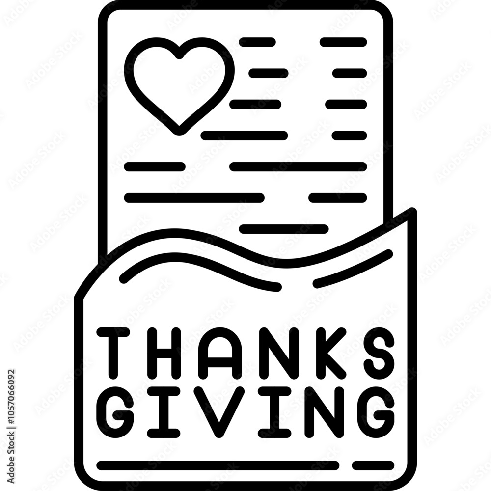Gratitude List Icon Gratitude List Icon