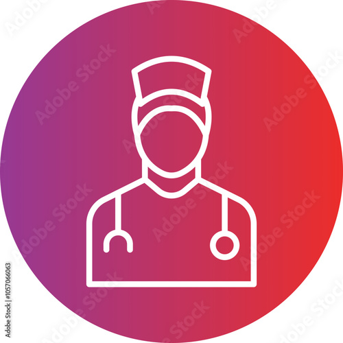 Ophthalmologist Male Icon Style