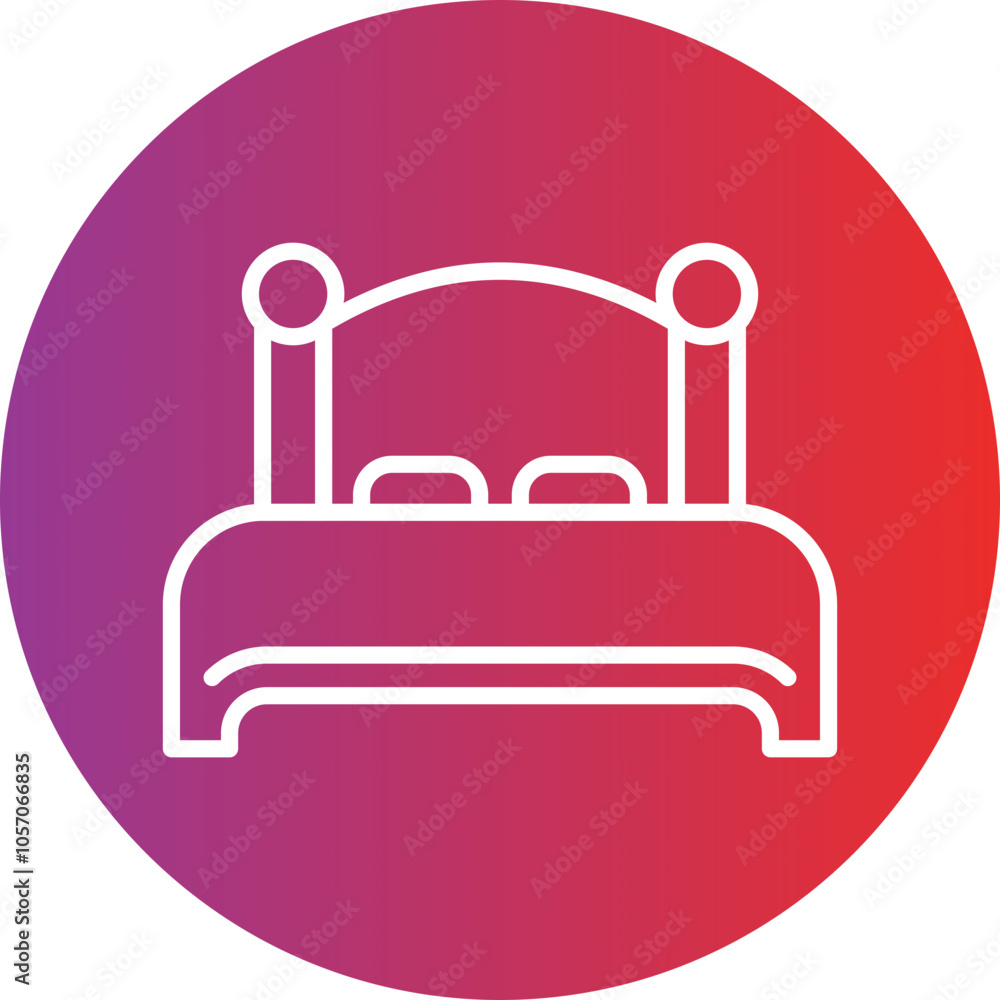 Bed Icon Style Bed Icon Style