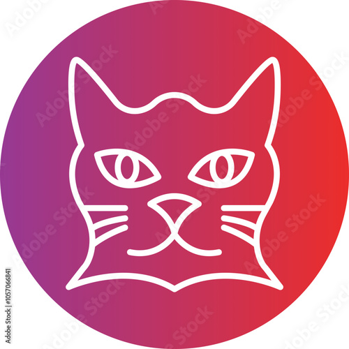 Cat Icon Style