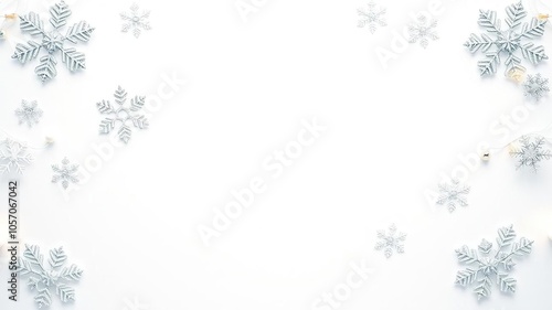 A festive branded Christmas background featuring a company logo subtly incorporated into a glittering winter wonderland scene with snowflakes and twinkling lights, branding, design, marketing