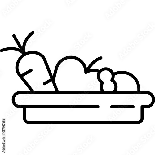 Raw Vegan Icon