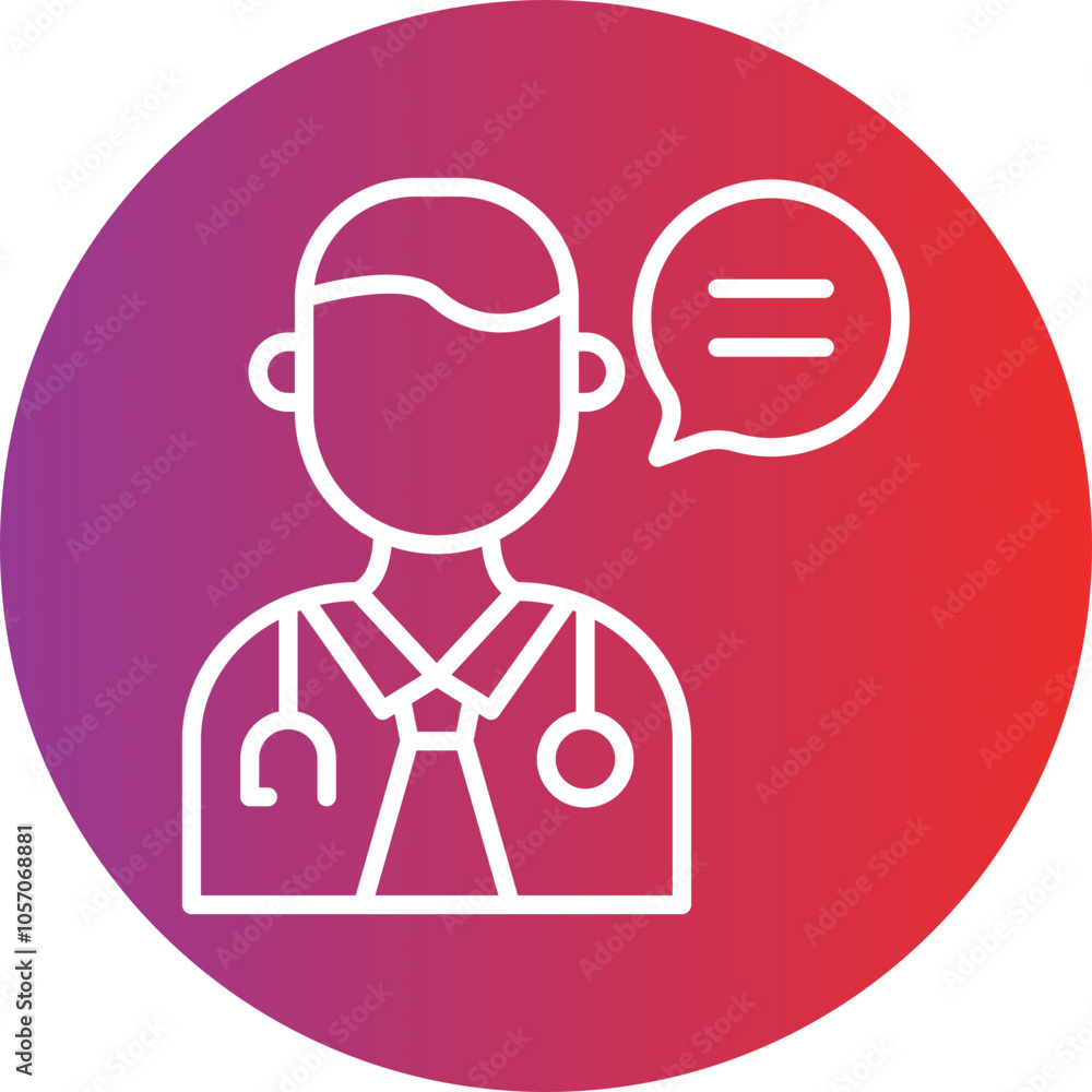 Consultation Icon Style Consultation Icon Style