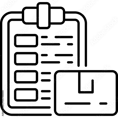 Shipping Manifest Icon