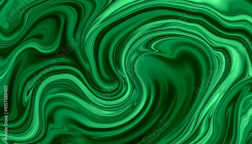 green-back-Swirl-2K isolated with white shades, png