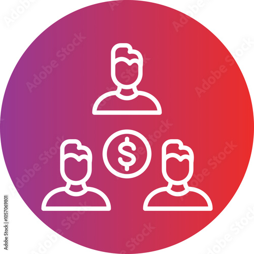 Crowdfunding Icon Style