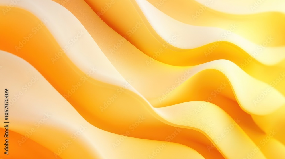 Abstract Yellow Waves Abstract Yellow Waves