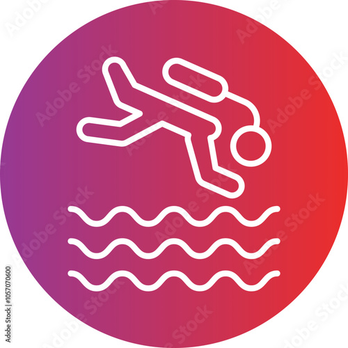 Freediving Icon Style