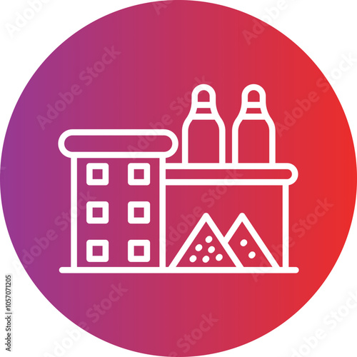 Individual Waste Production Icon Style