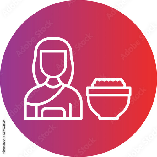 Gatherer Female Icon Style