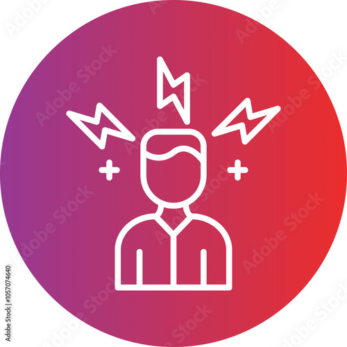 Panic Attack Icon Style