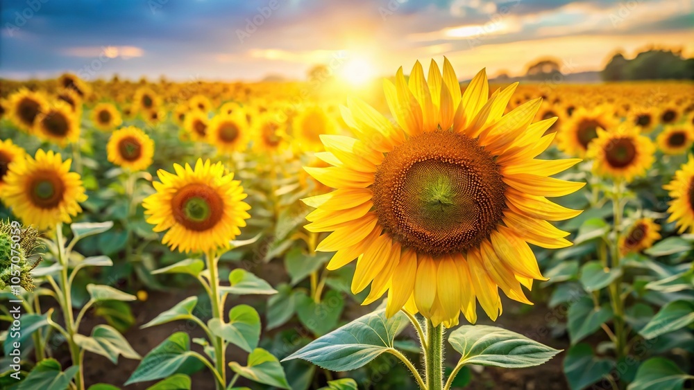 Aromatic sunflower field with tall stalks and bright yellow petals, countryside views, nature photography, floral arrangements, farm scenery Aromatic sunflower field with tall stalks and bright yellow petals, countryside views, nature photography, floral arrangements, farm scenery