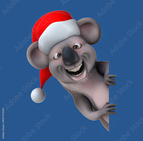 Photography Fun 3D cartoon koala