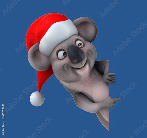 Photography Fun 3D cartoon koala