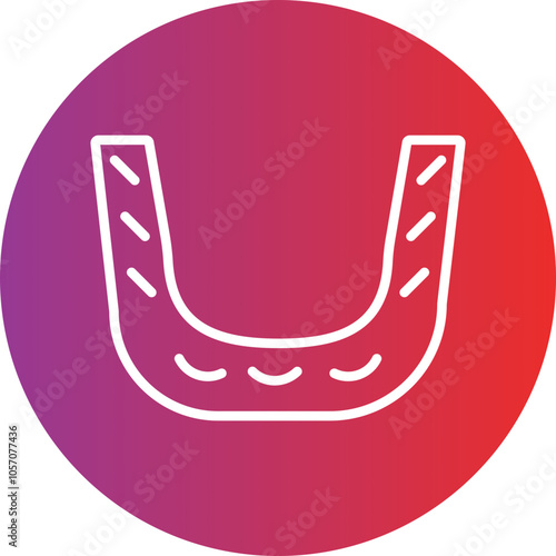 Mouth Guard Icon Style
