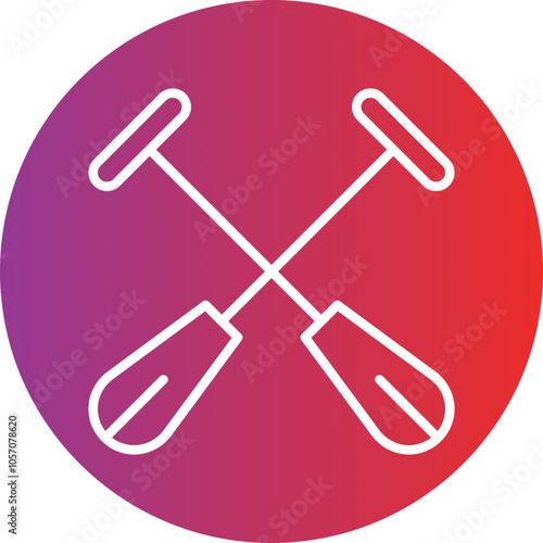 Paddles Icon Style