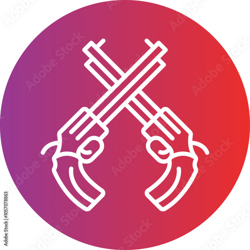 Revolver Icon Style