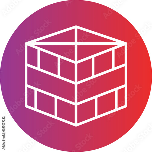 Wooden Box Icon Style