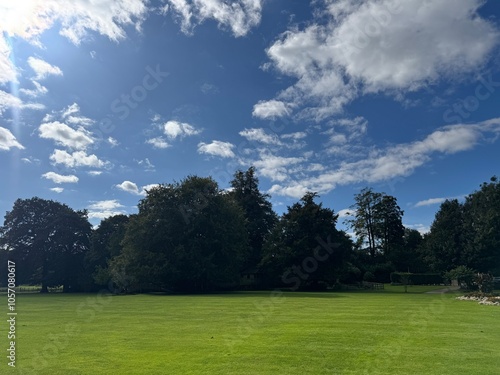 golf course with sky