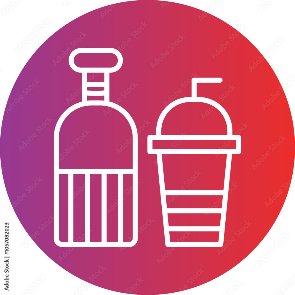 Beverages Icon Style