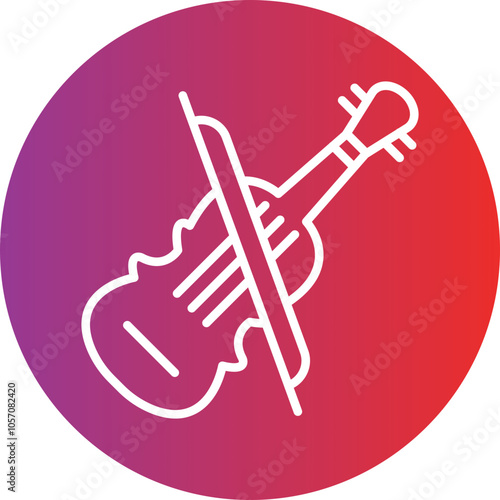 Violin Icon Style