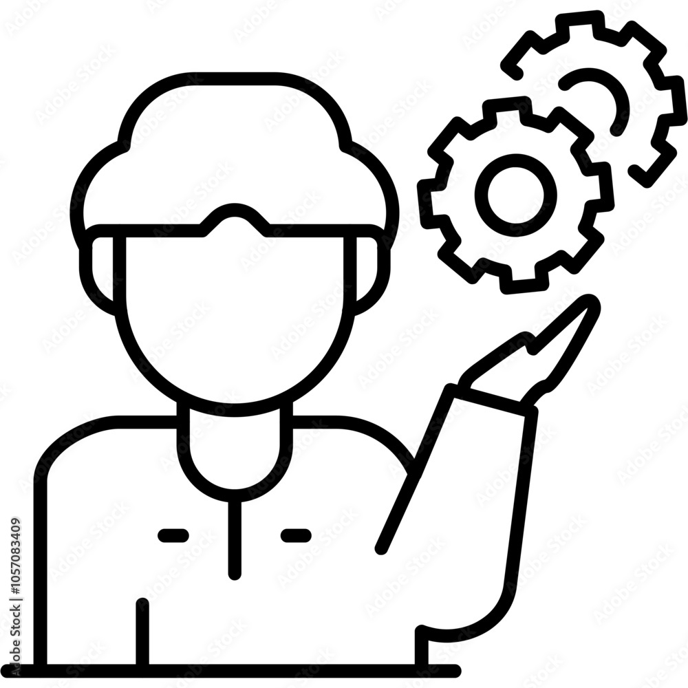 Rational Thinking Icon Rational Thinking Icon