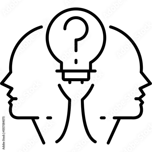 Divergent Thinking Icon