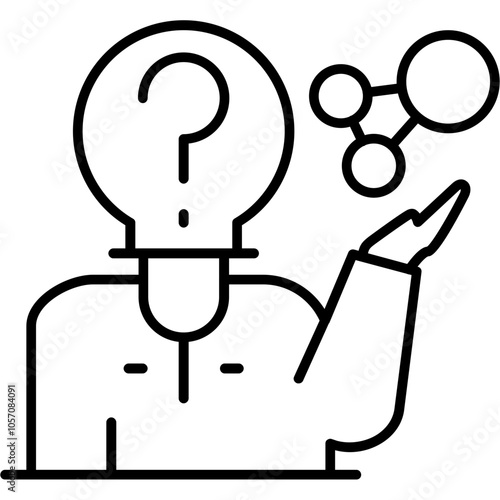 Convergent Thinking Icon