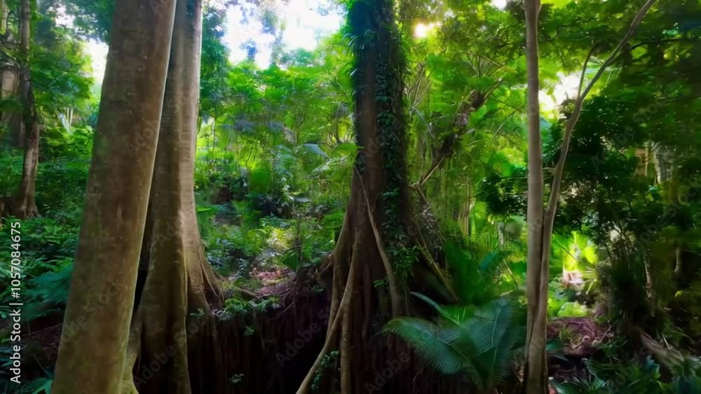 An immersive video of the rainforest canopy
An immersive video of the rainforest canopy