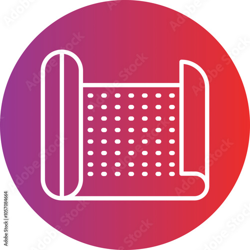 Sand Paper Icon Style