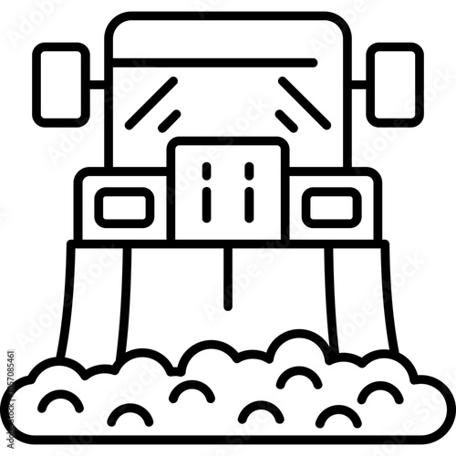 Snowplow Icon