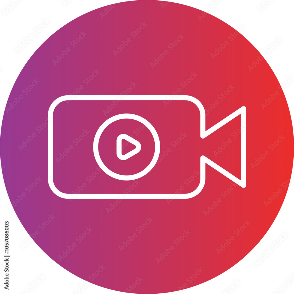 Live Broadcast Icon Style Live Broadcast Icon Style