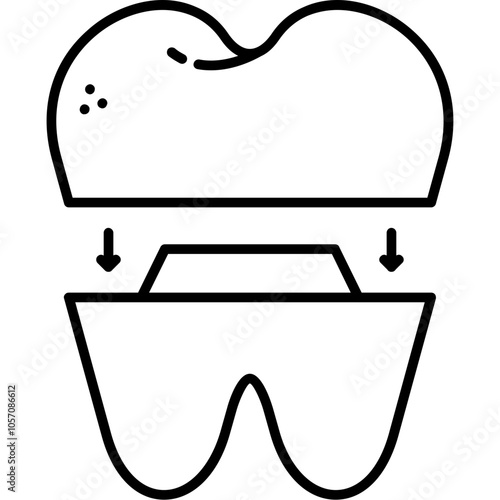 Tooth Crown Icon