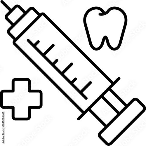 Dental Syringe Icon