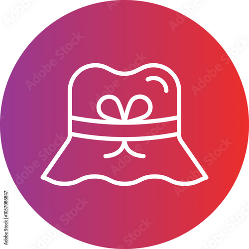 Women Hat Icon Style