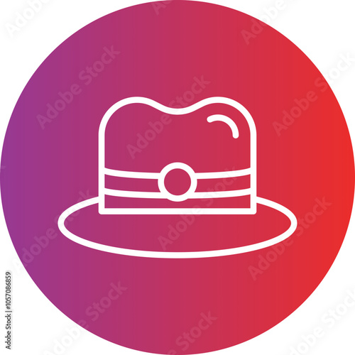 Men Hat Icon Style