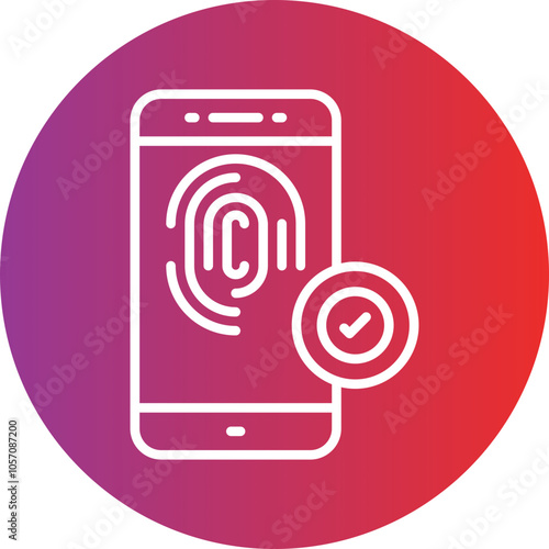 Verified Biometric Icon Style