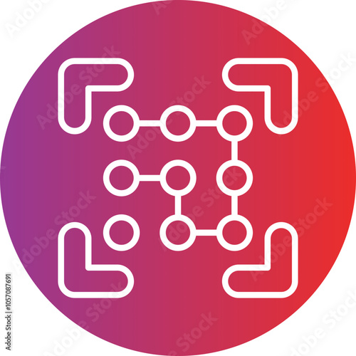 Pattern Recognition Icon Style