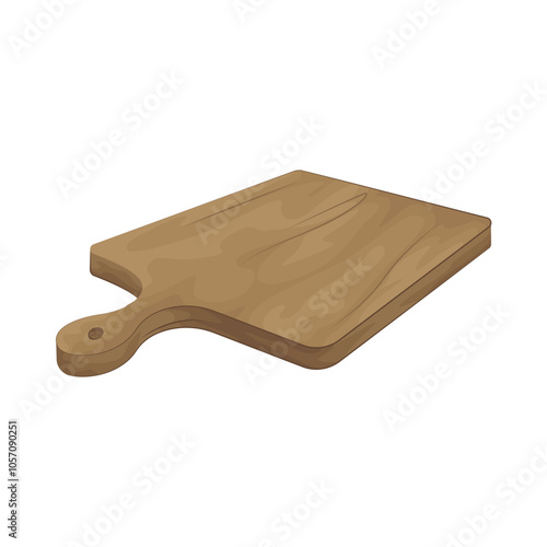 Illustration of cutting board 