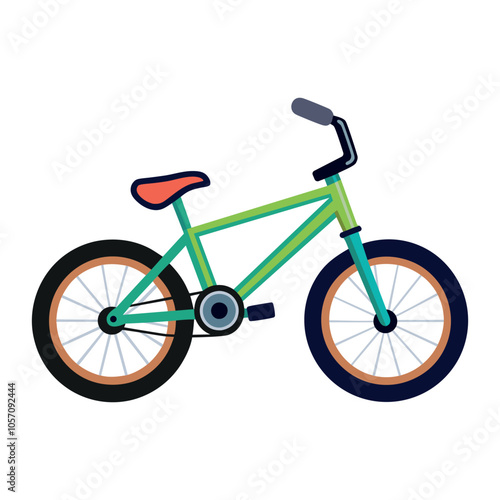 Racing f bicycle Vector. Perfect activities for elderly people.beautiful mountains bicycle Vector AI Cheerful active senior couple with bicycle in public park together having fun lifestyle.