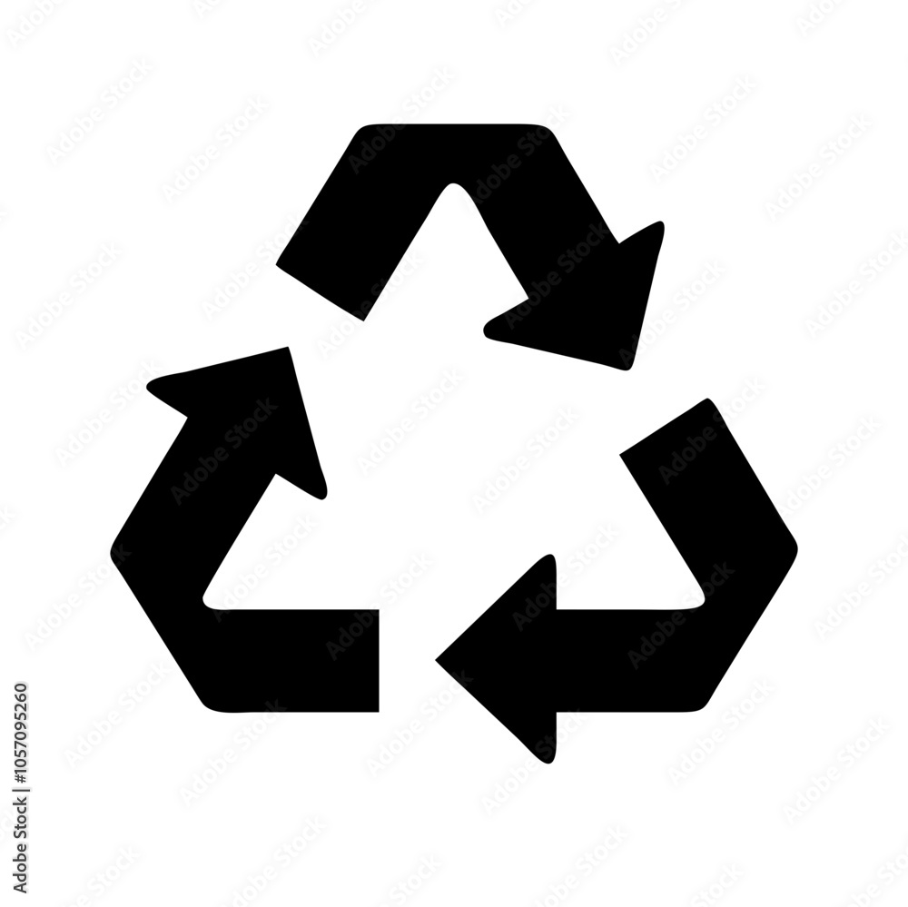 recycling symbol leaves icon recycling symbol leaves icon